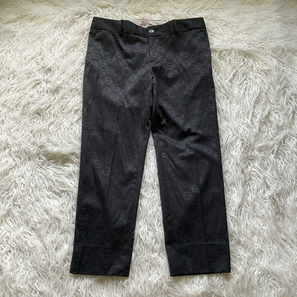 banana republic // camden fit‎ jacquard black pants - Picture 5 of 8